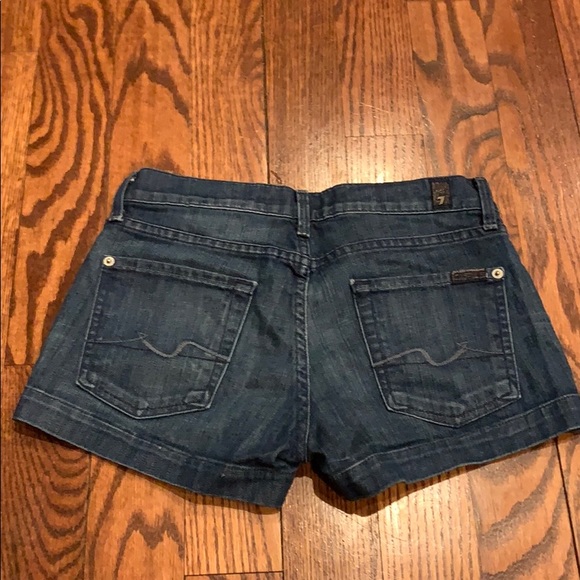 7 For All Mankind jean shorts, size 25 - Picture 2 of 4